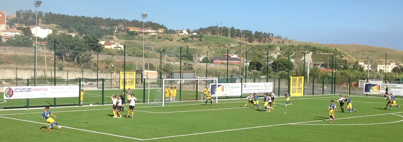 Stadio di Catanzaro con recinzioni sportive Nuova Defim Orsogril