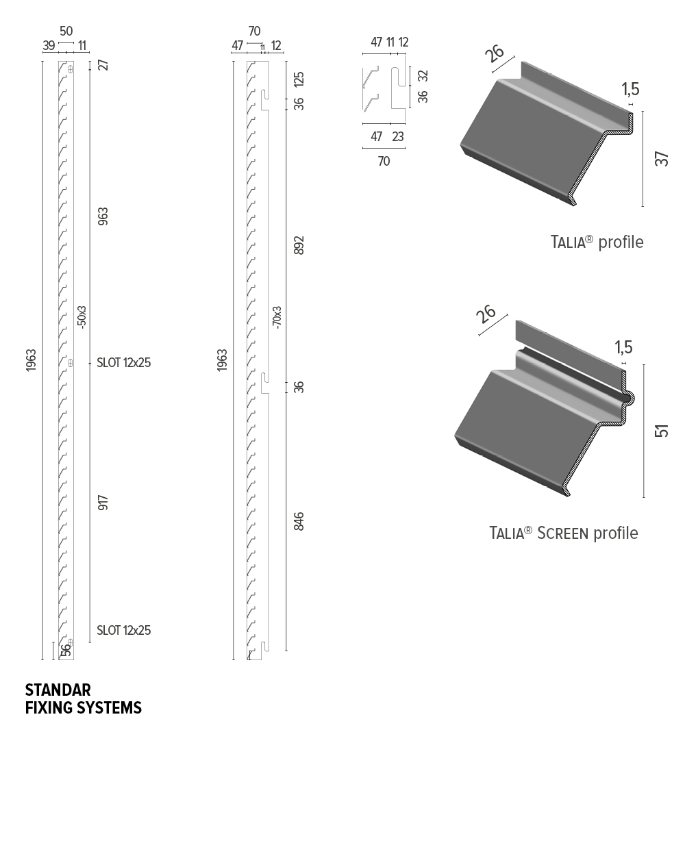 Talia - Screen - TaliAlive - Technical info